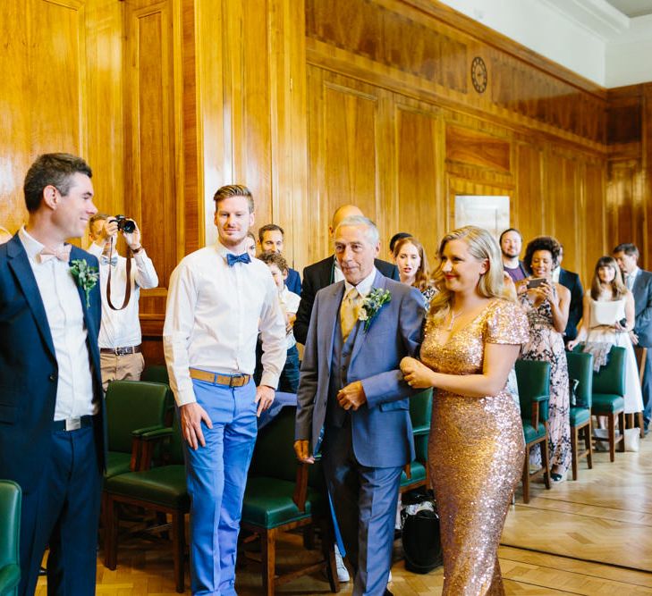 Groom at the Altar