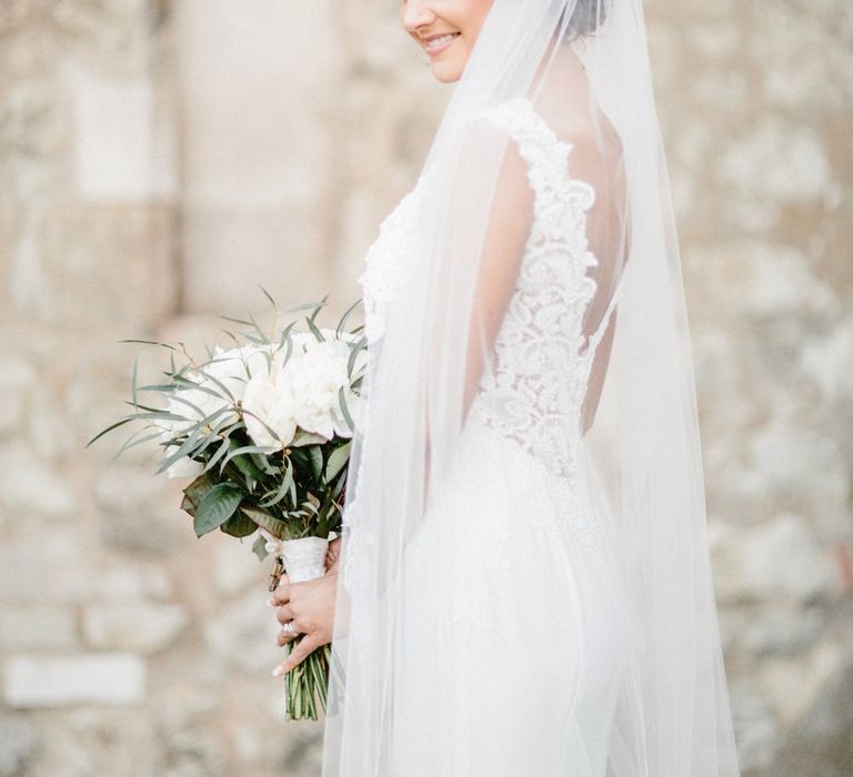 Bride in Christine Dando