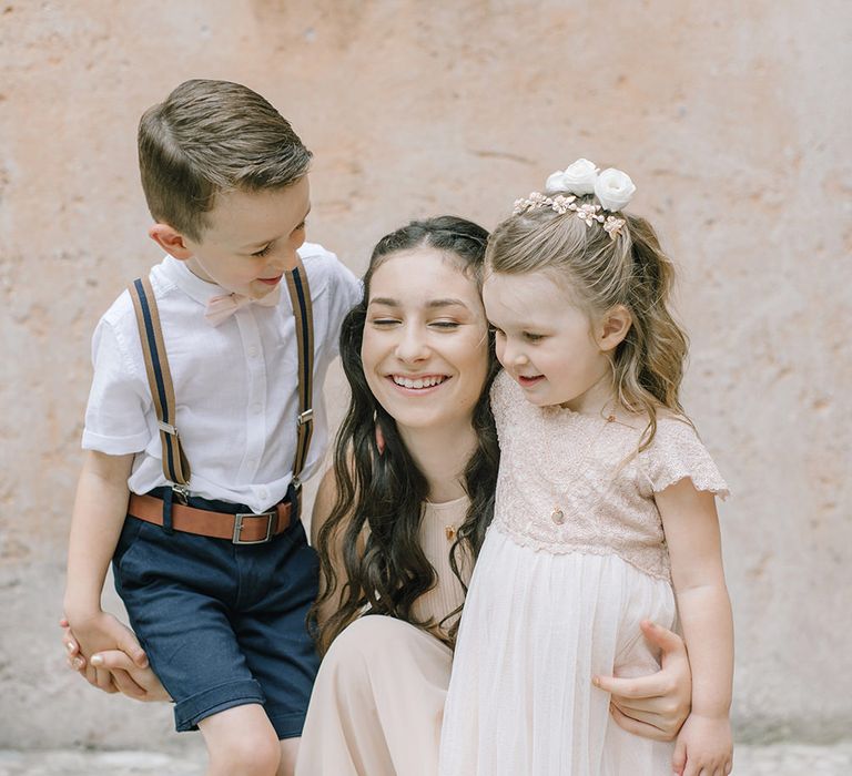 Siblings | Elegant Family Destination Wedding at Malcesine in Italy, Planned by Lake Garda Weddings | Georgina Harrison Photography