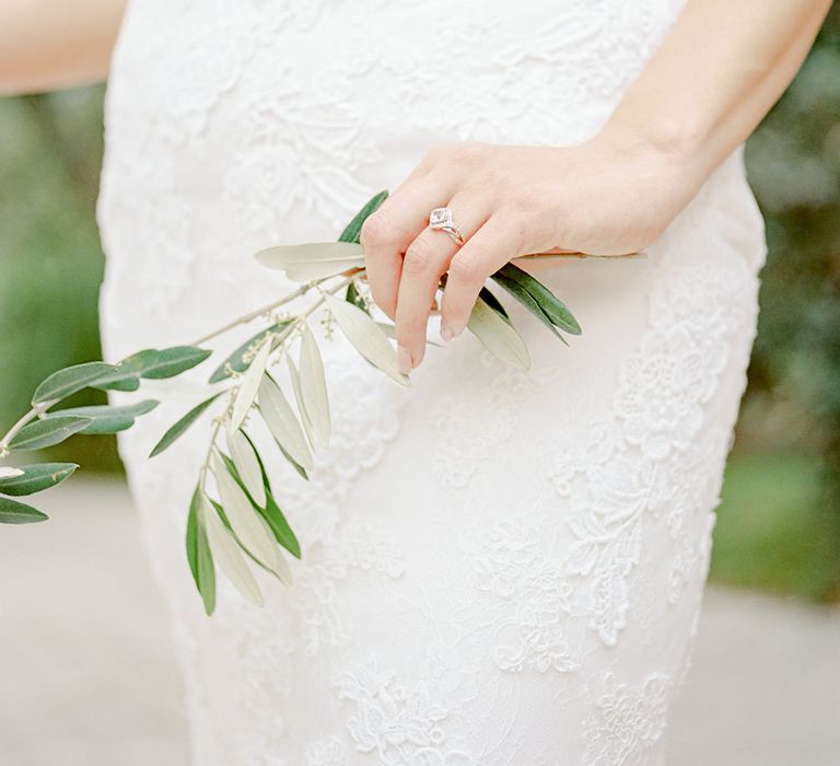 Bride in Enzoani Gown | Elegant Family Destination Wedding at Malcesine in Italy, Planned by Lake Garda Weddings | Georgina Harrison Photography