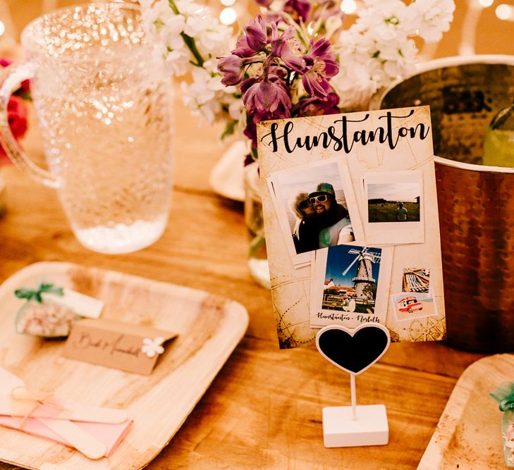 Eco Friendly Plates & Cutlery | Brightly Coloured Woodland Wedding | Epic Love Story Photography