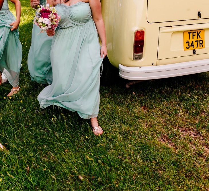 Bridesmaids | Brightly Coloured Woodland Wedding | Epic Love Story Photography