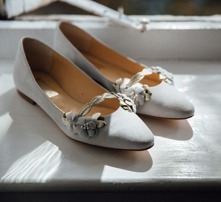 Flat Bridal Shoes