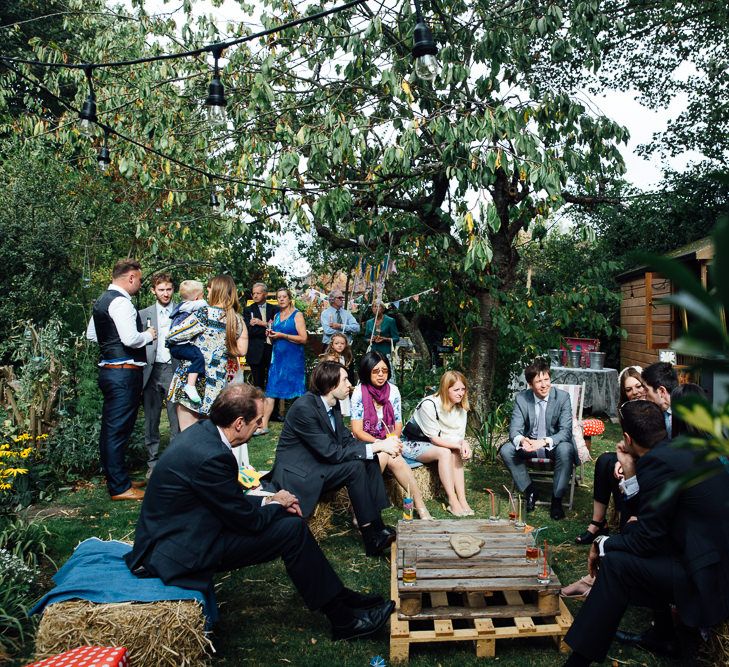 Back Garden Wedding Seating Area