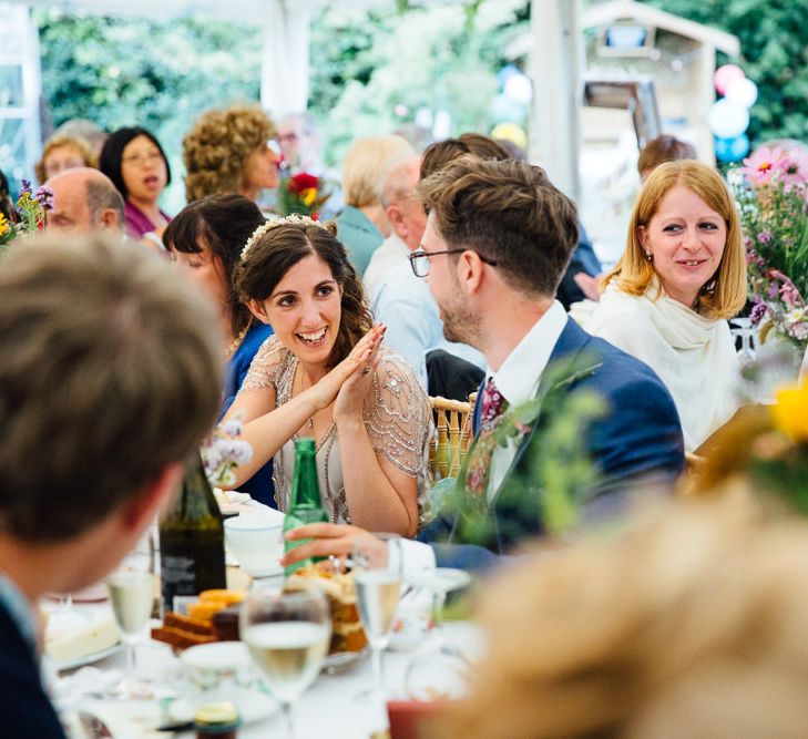 Marquee Wedding Reception Speeches