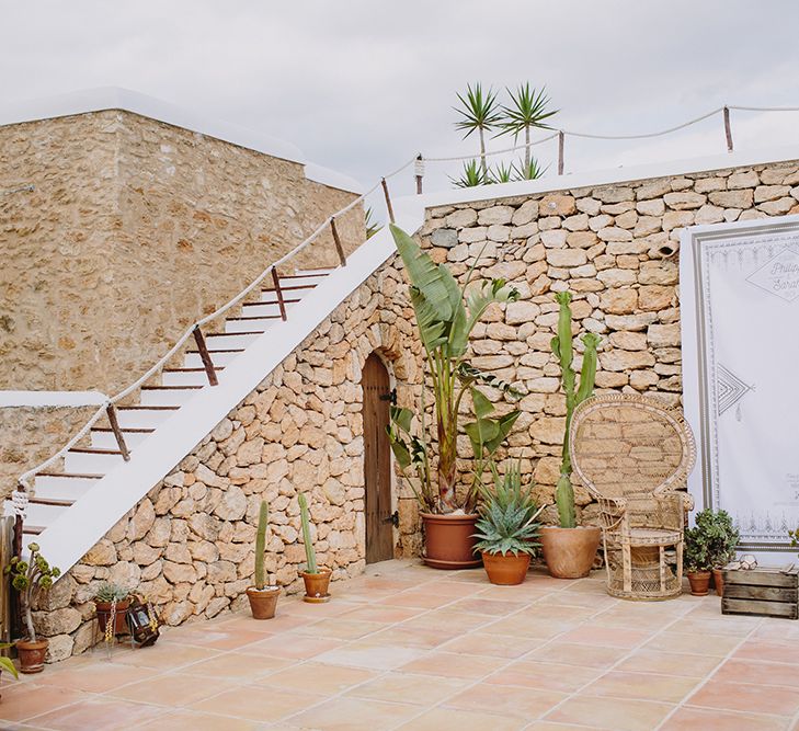 Outdoor Las Cicadas Ibiza Destination Wedding | Raquel Benito Photography