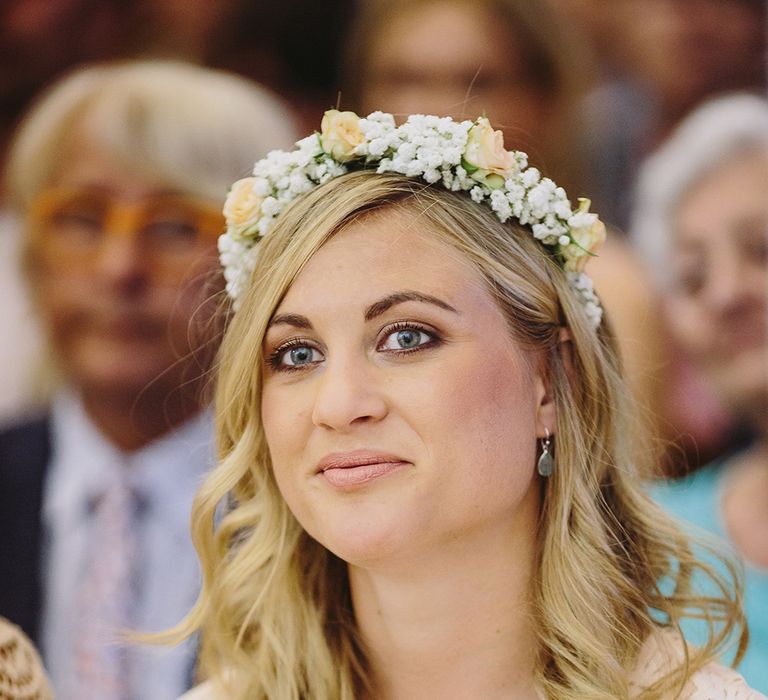 Bridesmaid Flower Crown | Raquel Benito Photography