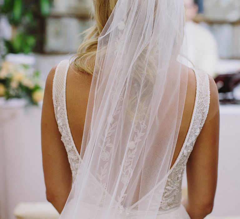 Church Ceremony | Bride in Flora Bridlal