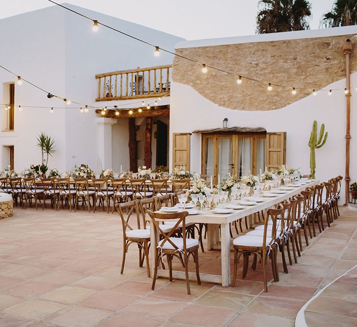 Outdoor Las Cicadas Ibiza Destination Wedding | Raquel Benito Photography