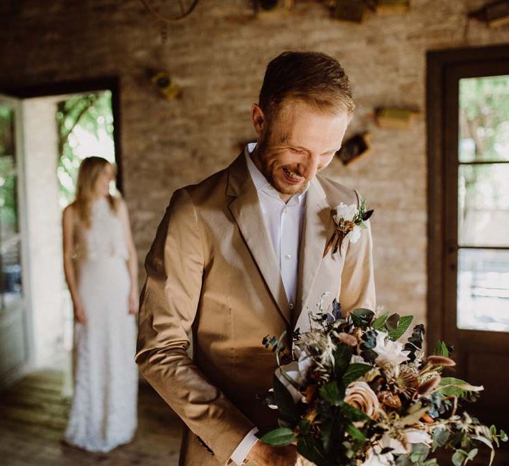 Bride &amp; Groom First Look