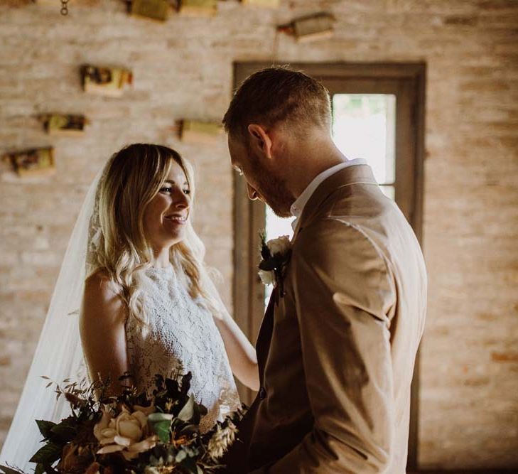 Bride &amp; Groom First Look