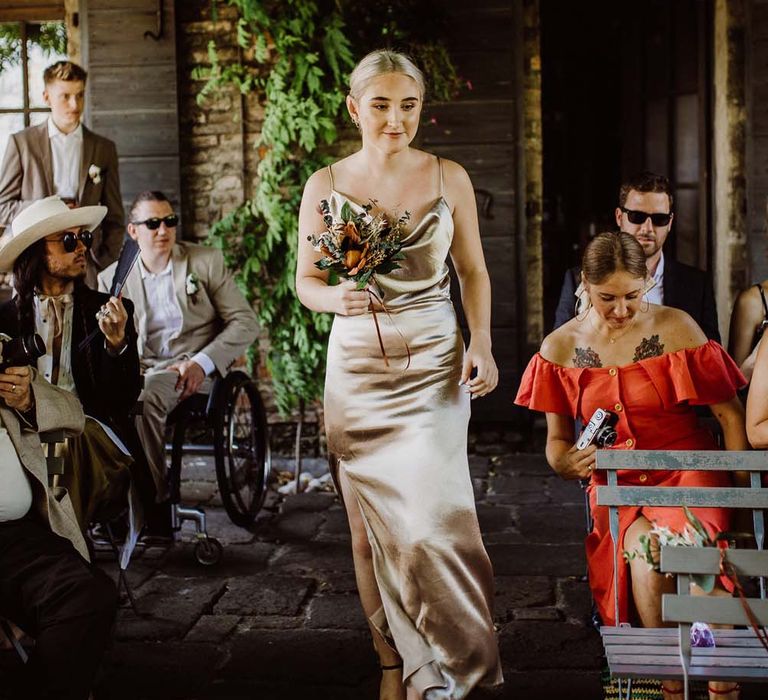 Rustic Wedding In Italy At Locanda Rosa Rosae With Intimate Candle Lit Dinner &amp; Bride In Mango Dress With Veil By AM Faulkner With Images From Alen Karupovic