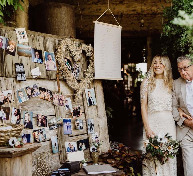 Rustic Wedding In Italy At Locanda Rosa Rosae With Intimate Candle Lit Dinner &amp; Bride In Mango Dress With Veil By AM Faulkner With Images From Alen Karupovic