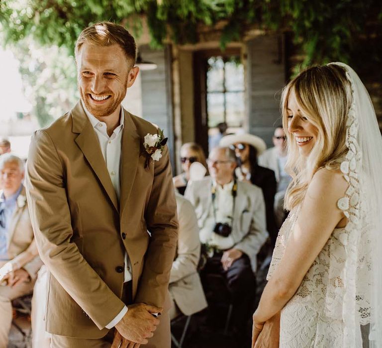 Rustic Wedding In Italy At Locanda Rosa Rosae With Intimate Candle Lit Dinner &amp; Bride In Mango Dress With Veil By AM Faulkner With Images From Alen Karupovic