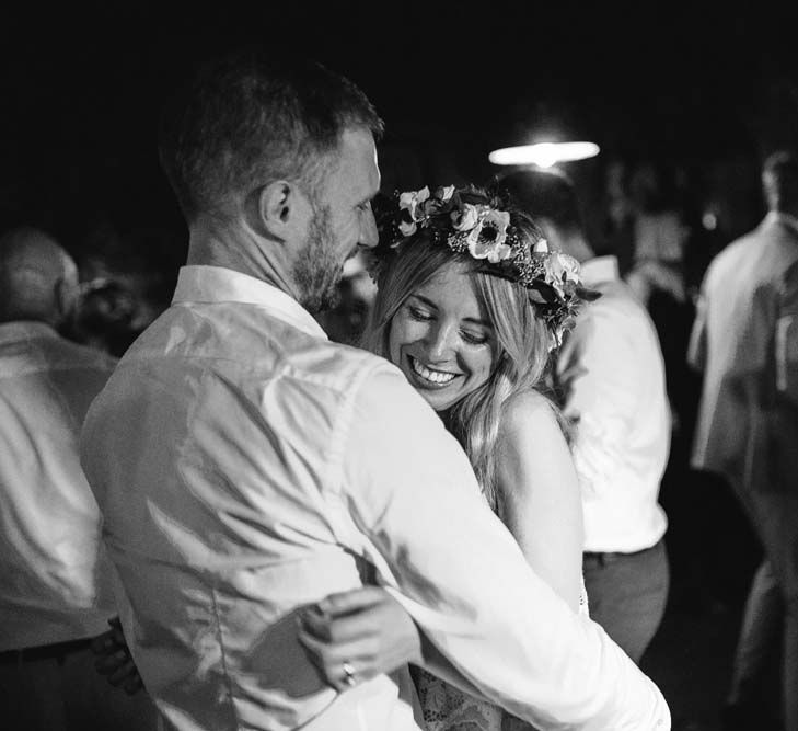 Rustic Wedding In Italy At Locanda Rosa Rosae With Intimate Candle Lit Dinner & Bride In Mango Dress With Veil By AM Faulkner With Images From Alen Karupovic