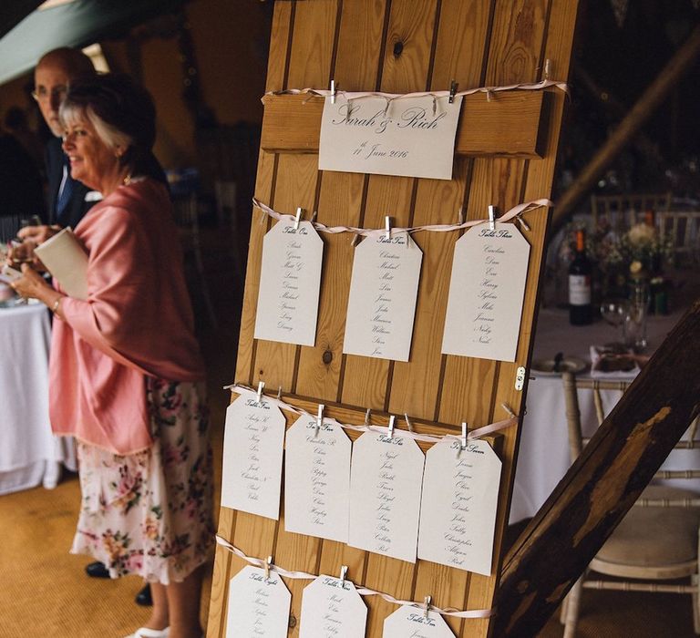 Wooden Door Table Plan