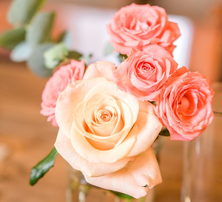 Pink Rose Flowers | Thames Chase Centre Boho Wedding | Gyan Gurung Photography