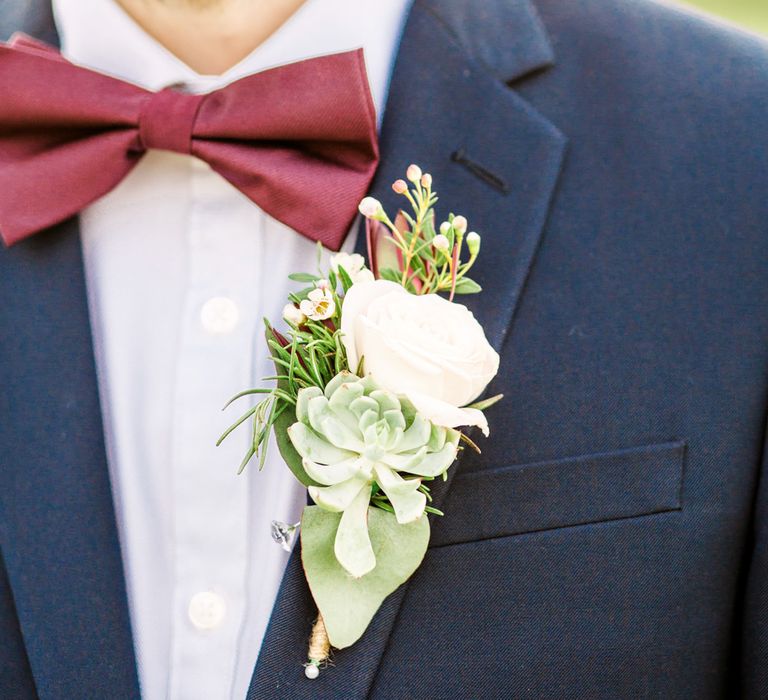 Bow Tie | Thames Chase Centre Boho Wedding | Gyan Gurung Photography