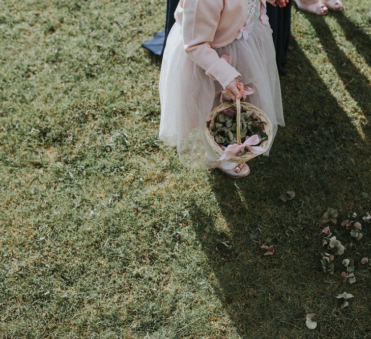 Flower Girl In Monsoon