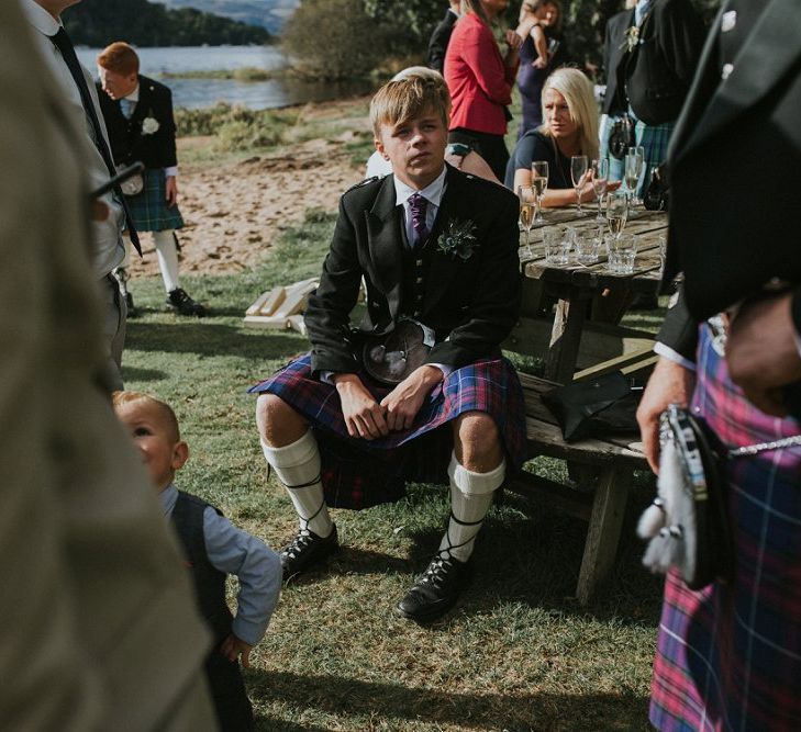 Waterfront Wedding At Loch Lomond Scotland