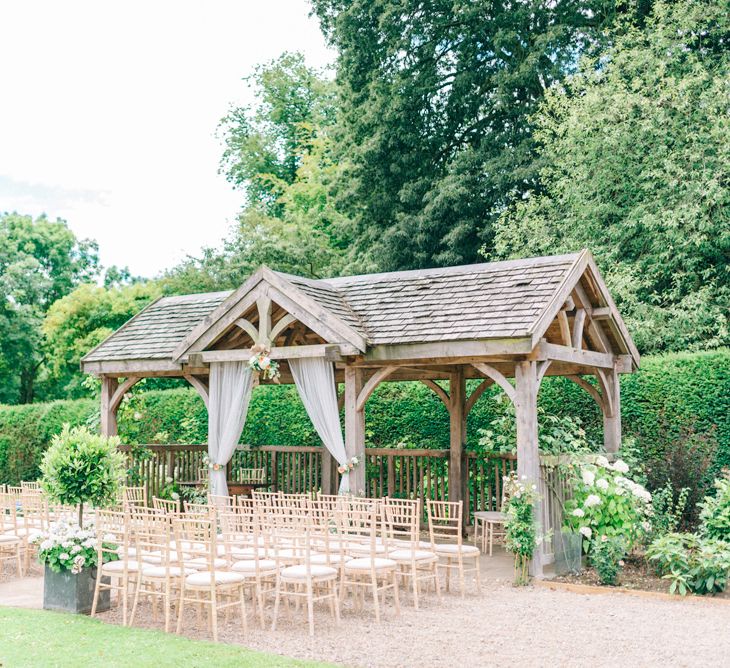 Outdoor Pavilion Wedding Ceremony