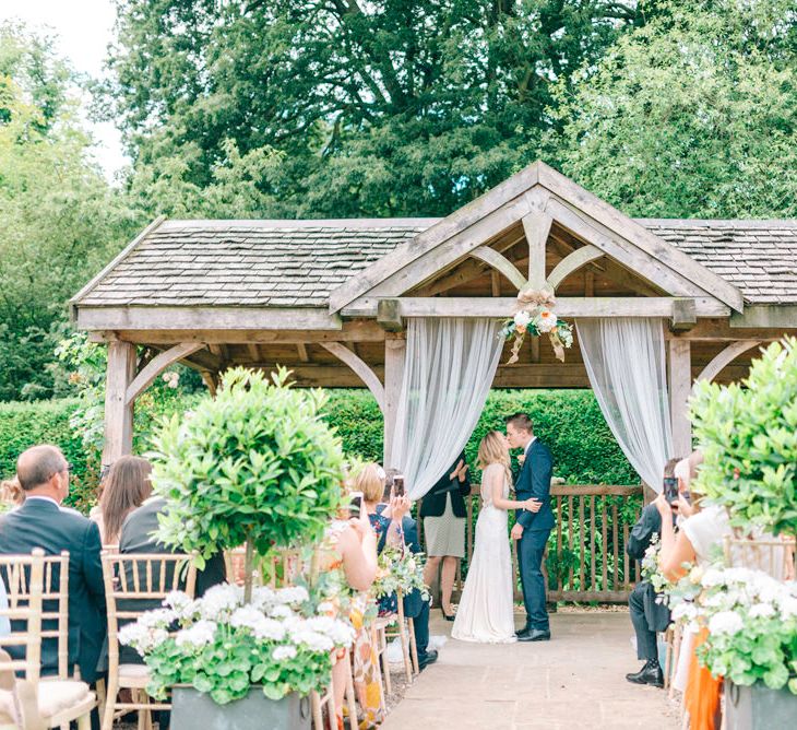 Outdoor Pavilion Wedding Ceremony