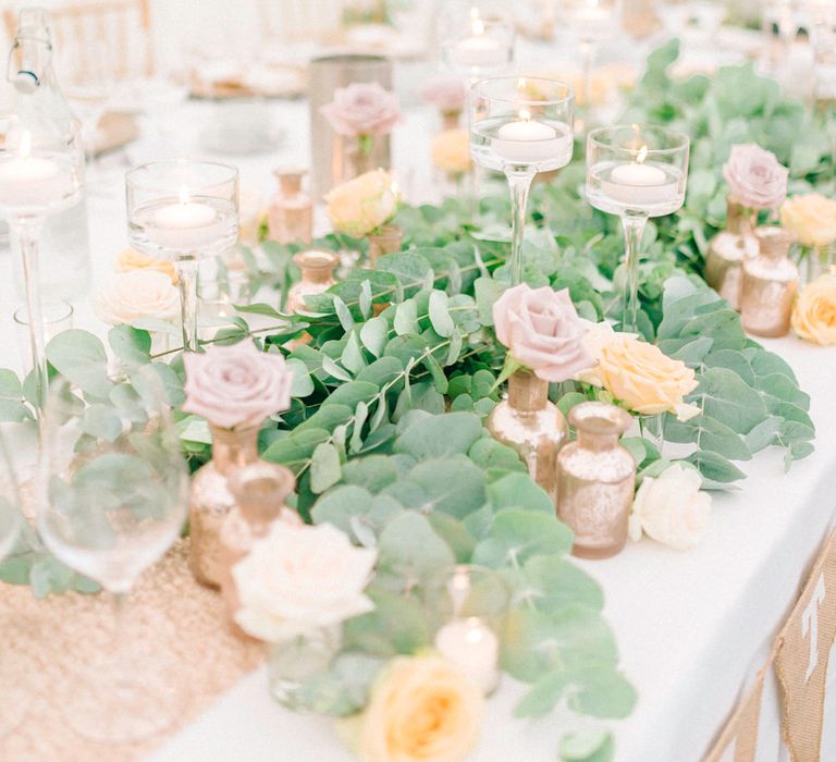 Floral Table Garland