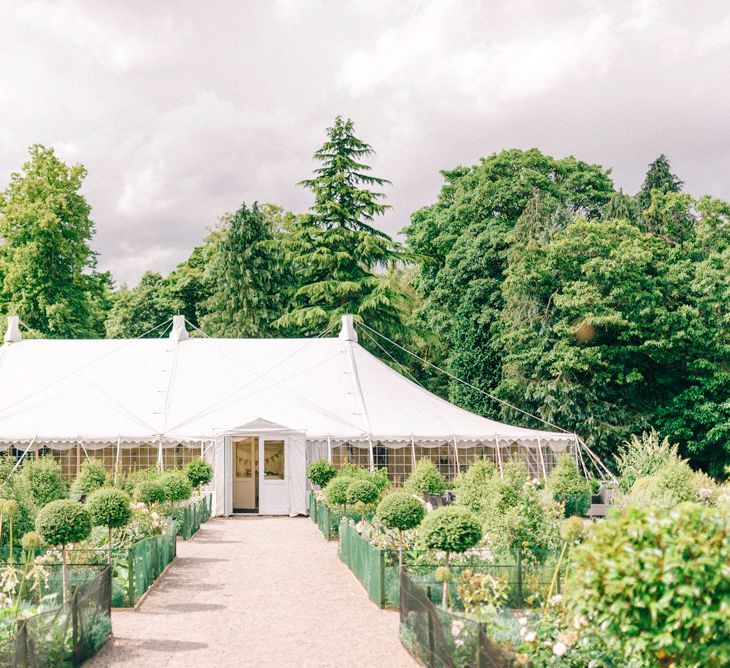 Country Marquee Wedding Reception