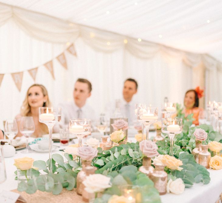 Top Table Floral Garland