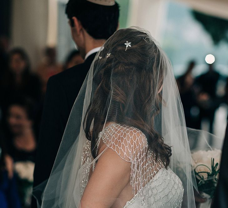 Bride with Mermaid Hair & Veil | Jason Mark Harris Photography | Harris Films