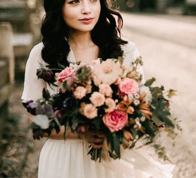 Nostalgic & Romantic Wedding Inspiration At Gothic Nunhead Cemetery London With Images From Wanderlust Creatives