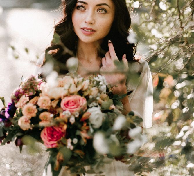 Nostalgic & Romantic Wedding Inspiration At Gothic Nunhead Cemetery London With Images From Wanderlust Creatives