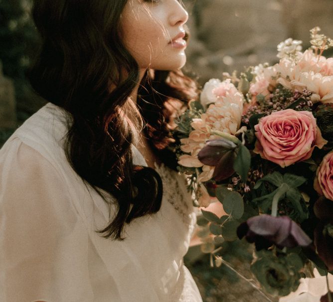 Nostalgic & Romantic Wedding Inspiration At Gothic Nunhead Cemetery London With Images From Wanderlust Creatives