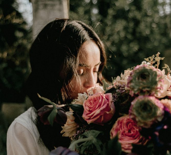 Nostalgic & Romantic Wedding Inspiration At Gothic Nunhead Cemetery London With Images From Wanderlust Creatives