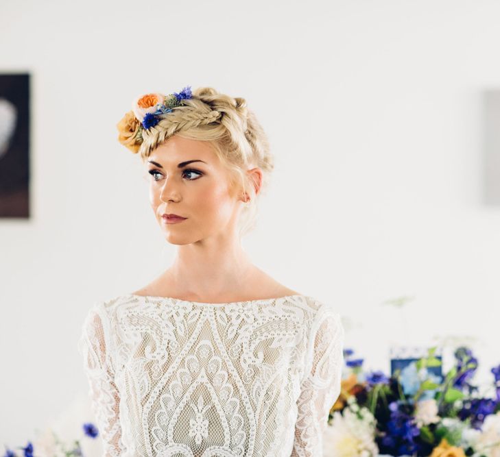 Bride with Braids