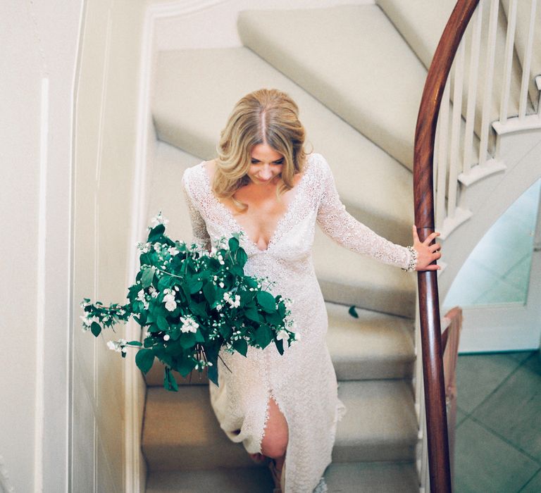 Elegant Elopement At Georgian Manor House With Styling by Lily & Sage