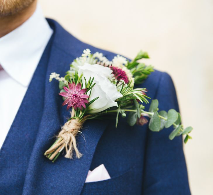 Oversized Floral Buttonhole