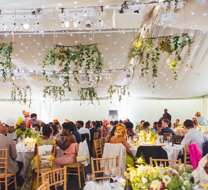 Contemporary Nigerian Wedding At Painshill With Botanical Styling