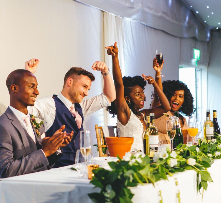 Contemporary Nigerian Wedding At Painshill With Botanical Styling