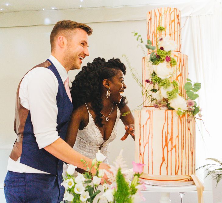 Contemporary Nigerian Wedding At Painshill With Botanical Styling