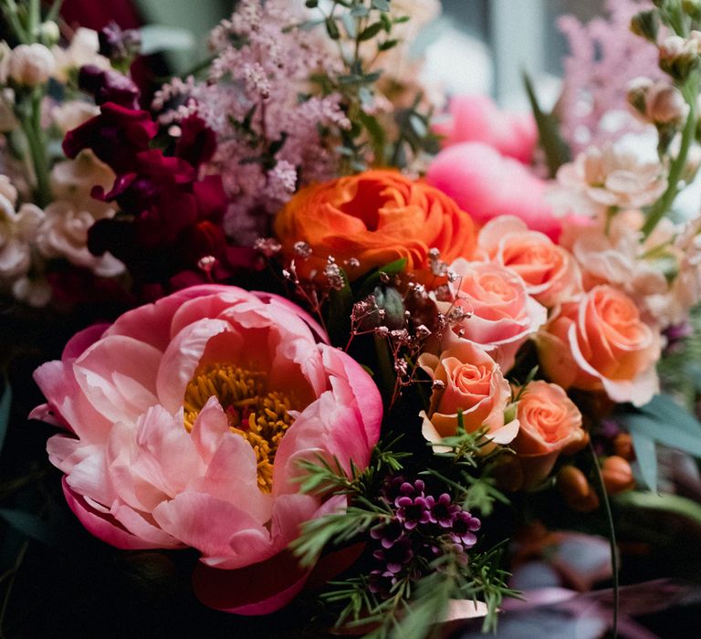 Peony Wedding Bouquet