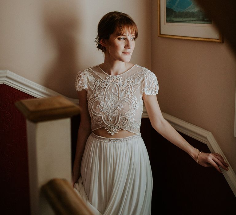 Bride n Inbal Raviv Gown | Luxe Wedding at St Stephen's Trust, Deconsecrated Church in Hampstead, London | Irene yap Photography