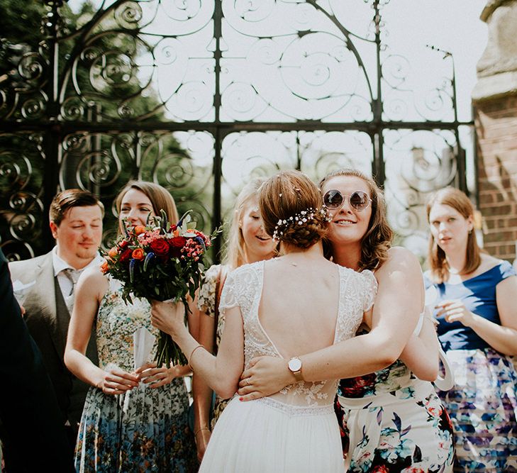 Bride in Inbal Raviv Gown | Luxe Wedding at St Stephen's Trust, Deconsecrated Church in Hampstead, London | Irene yap Photography