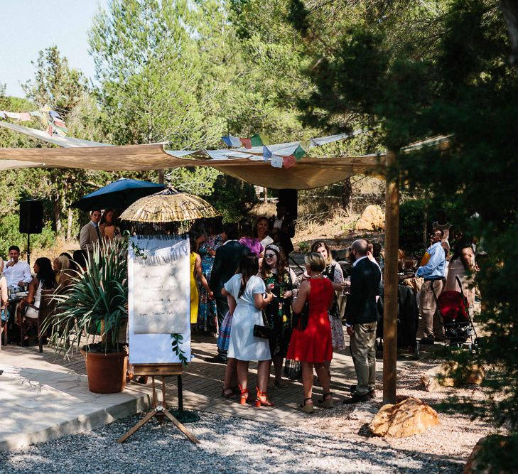 Wedding Guests | Can Amonita | Ibiza Destination Wedding | Helen Abraham Photography | Ibiza Wedding Films