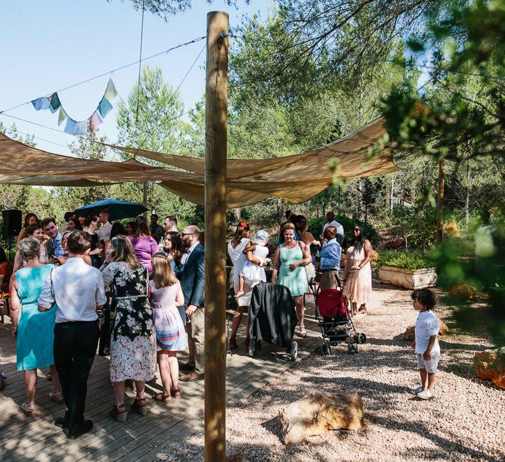 Wedding Guests | Can Amonita | Ibiza Destination Wedding | Helen Abraham Photography | Ibiza Wedding Films