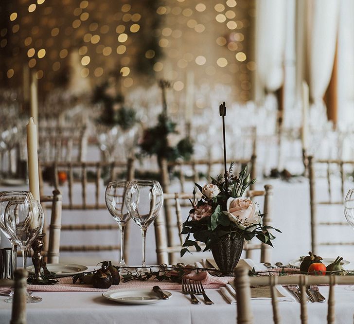 Amanda Wakeley Bride For A Stylish Autumnal Wedding Styled By Amber At Bellinter House With Images From Savo Wedding Photography