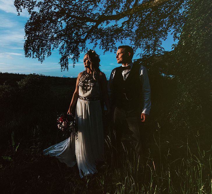 Amanda Wakeley Bride For A Stylish Autumnal Wedding Styled By Amber At Bellinter House With Images From Savo Wedding Photography