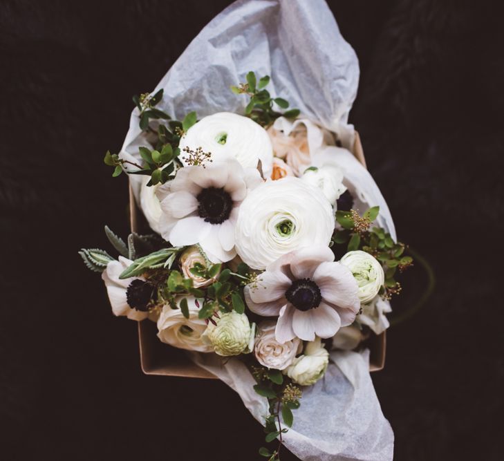 Anemone Wedding Bouquet