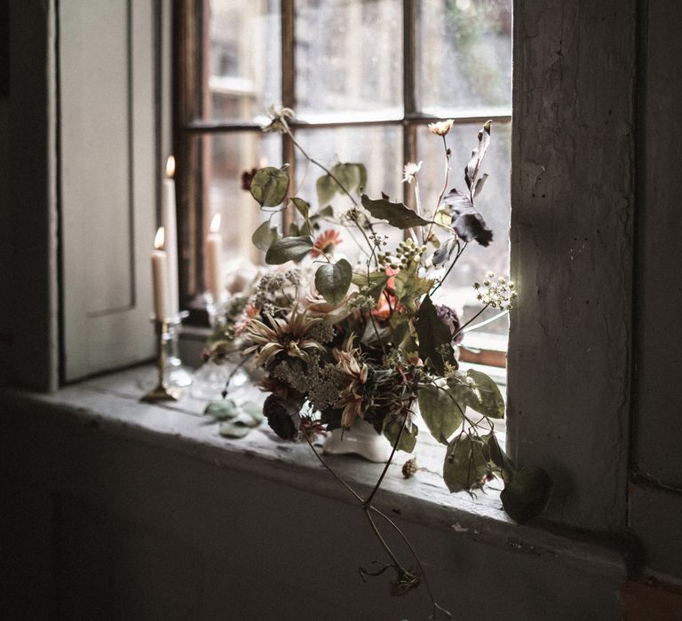 Frida Kim Flowers // Stylish Wedding Inspiration From Beatnik Bride Showcasing London's Finest Suppliers With Images From Benjamin Wheeler Photography