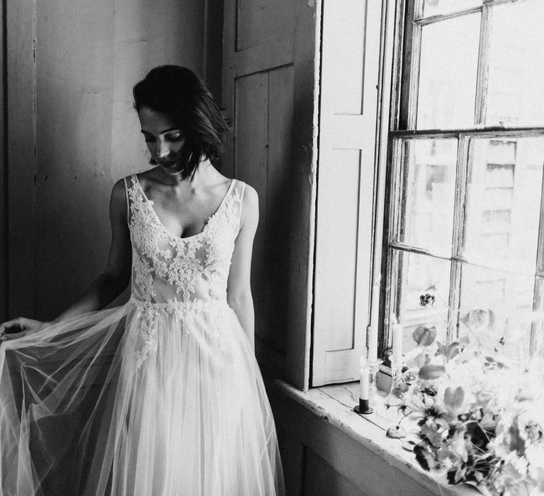 Dress by Katya Katya Shehurina // Styling by Beatnik Bride // Images by Benjamin Wheeler International Wedding Photographer